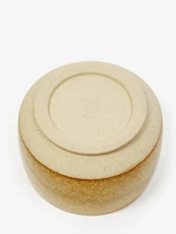 Pottery West Stoneware 250ml Lidded Jar - Ochre -Fine Household Products POTTERY WEST STONEWARE 250ML LIDDED JAR OCHRE SS23 GOODHOOD 3 scaled