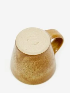 Pottery West Stoneware Espresso Cup - Ochre -Fine Household Products POTTERY WEST STONEWARE ESPRESSO CUP OCHRE SS23 GOODHOOD 4