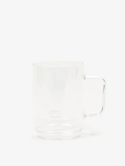 Puebco Borosilicate Shallow Stacking Mug - Clear