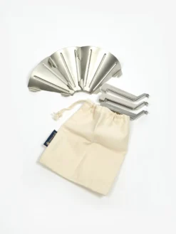 Snow Peak Field Barista Dripper - Steel -Fine Household Products SNOW PEAK FIELD BARISTA DRIPPER STEEL AW21 GOODHOOD 97437 scaled