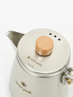 Snow Peak Field Barista Kettle - Steel -Fine Household Products SNOW PEAK FIELD BARISTA KETTLE STEEL AW21 GOODHOOD 112610 scaled