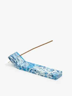 Space Available Incense Sculpture - Blue Wave
