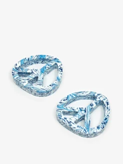 Space Available Peace On Earth Coaster - Blue Wave