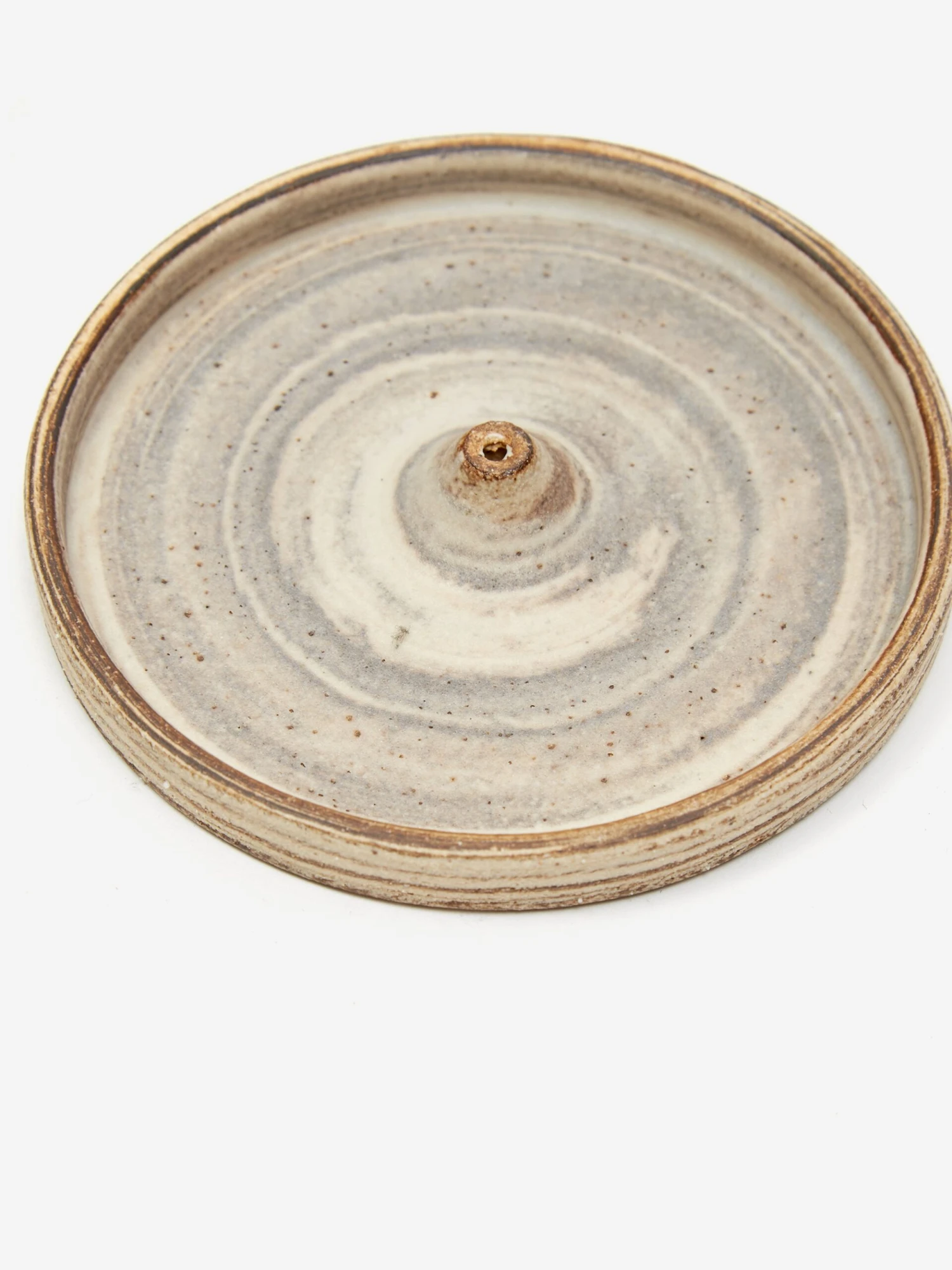 Stick Ceramics Handmade Incense Stick Holder - Brown 2 Stick Ceramics Handmade Incense Stick Holder - Brown - Image 2