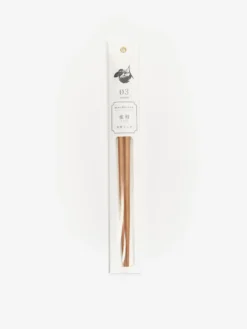 Tetoca Japan Natural Wood Chopsticks - Mandarin