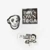 TOGA X Boys Own Stickers Set - White