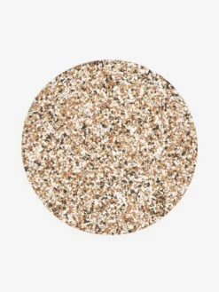 Yod And Co Speckled Cork Placemat 30cm - Black